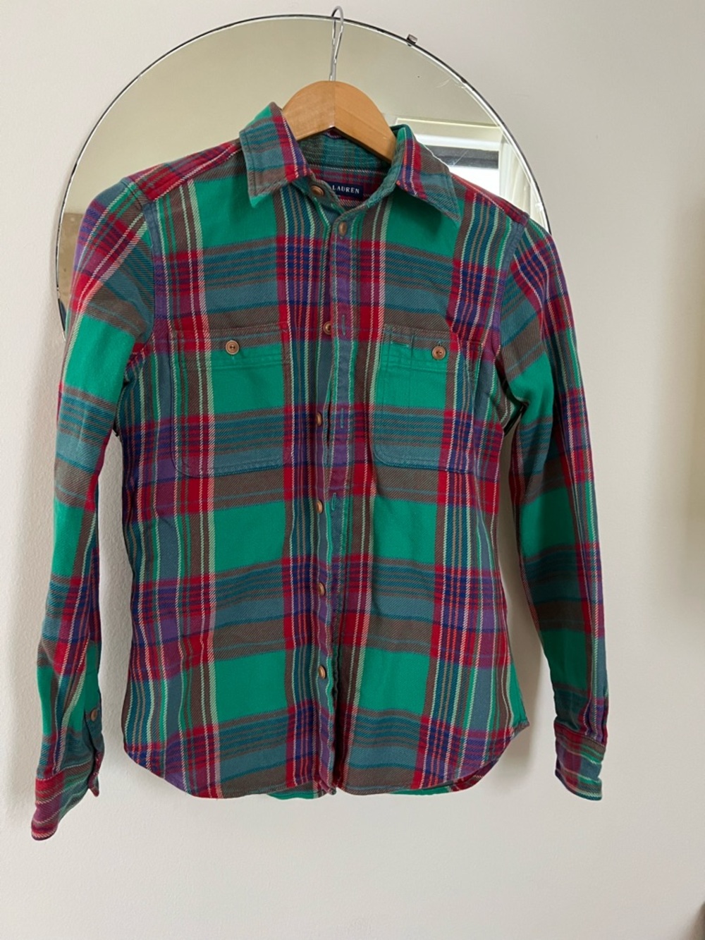 Vintage Ralph Lauren flannel size 8
